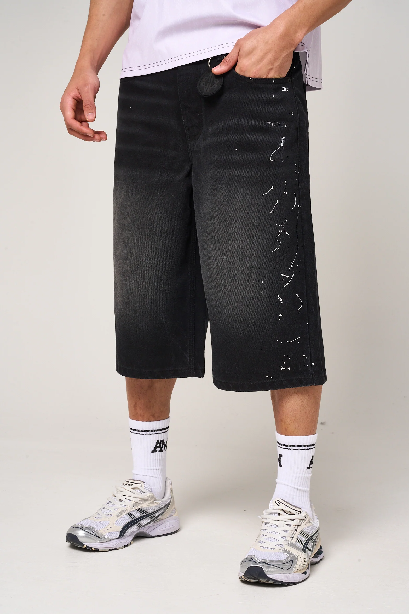 Volla Denim Jort Black - Image 2