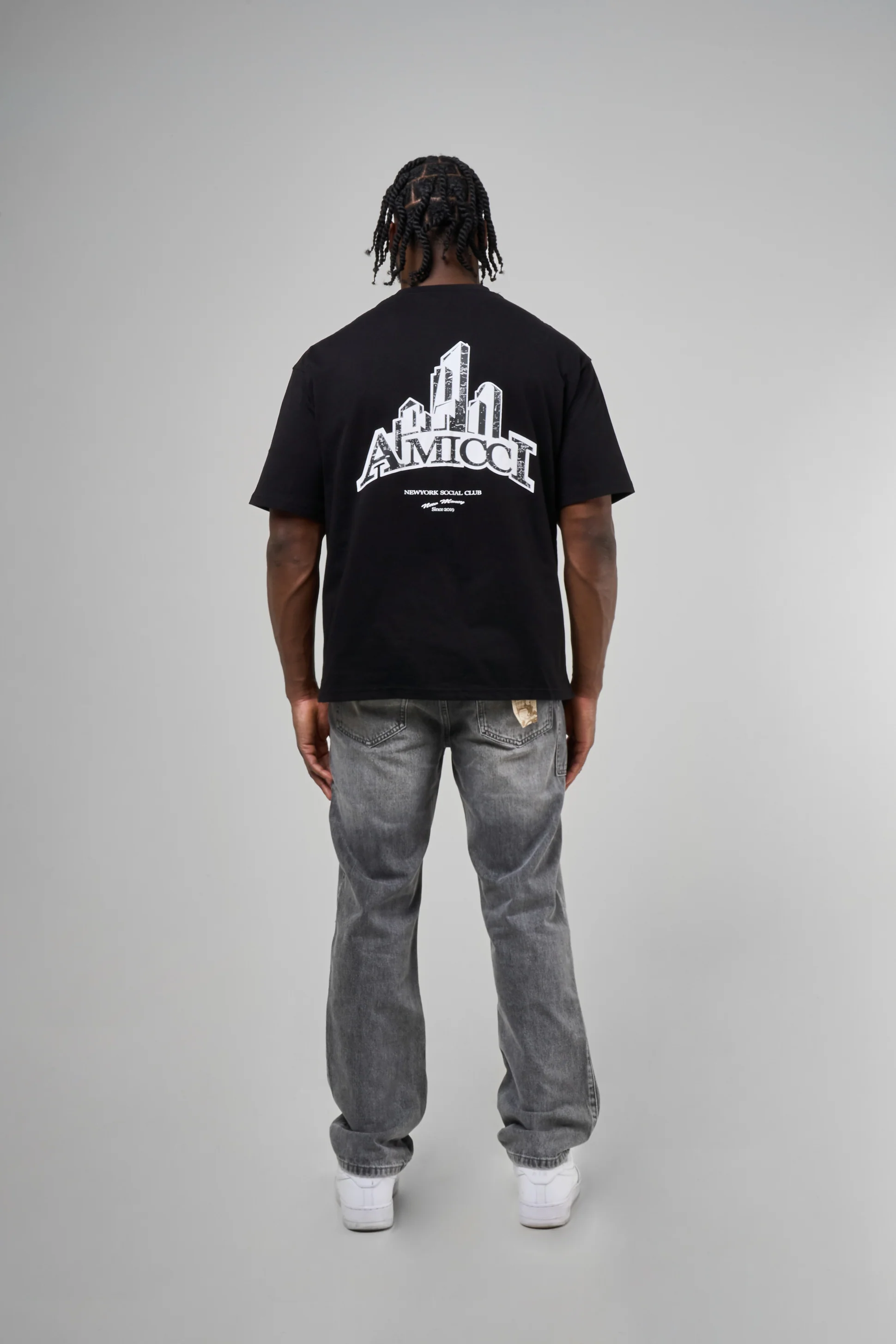 Weston Grey Straight Fit Jean - Image 9