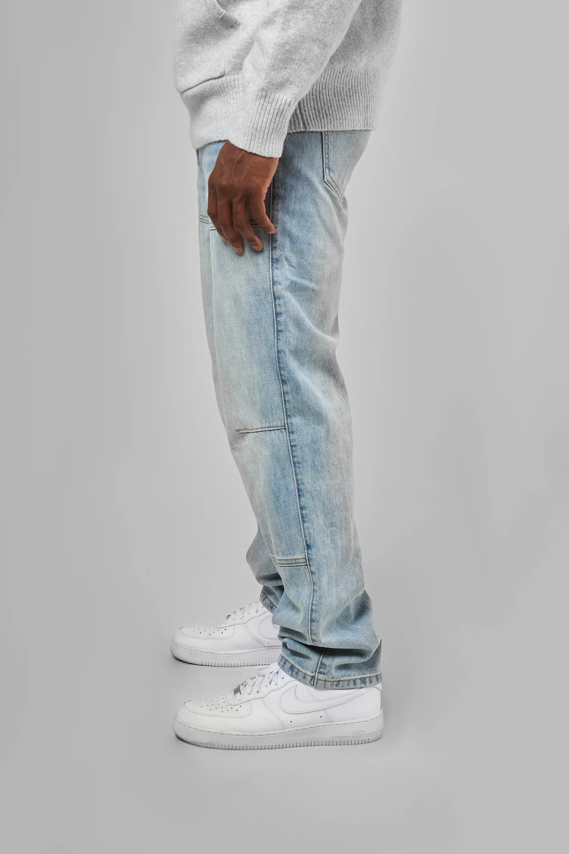 Weston Blue Straight Fit Jean - Image 4