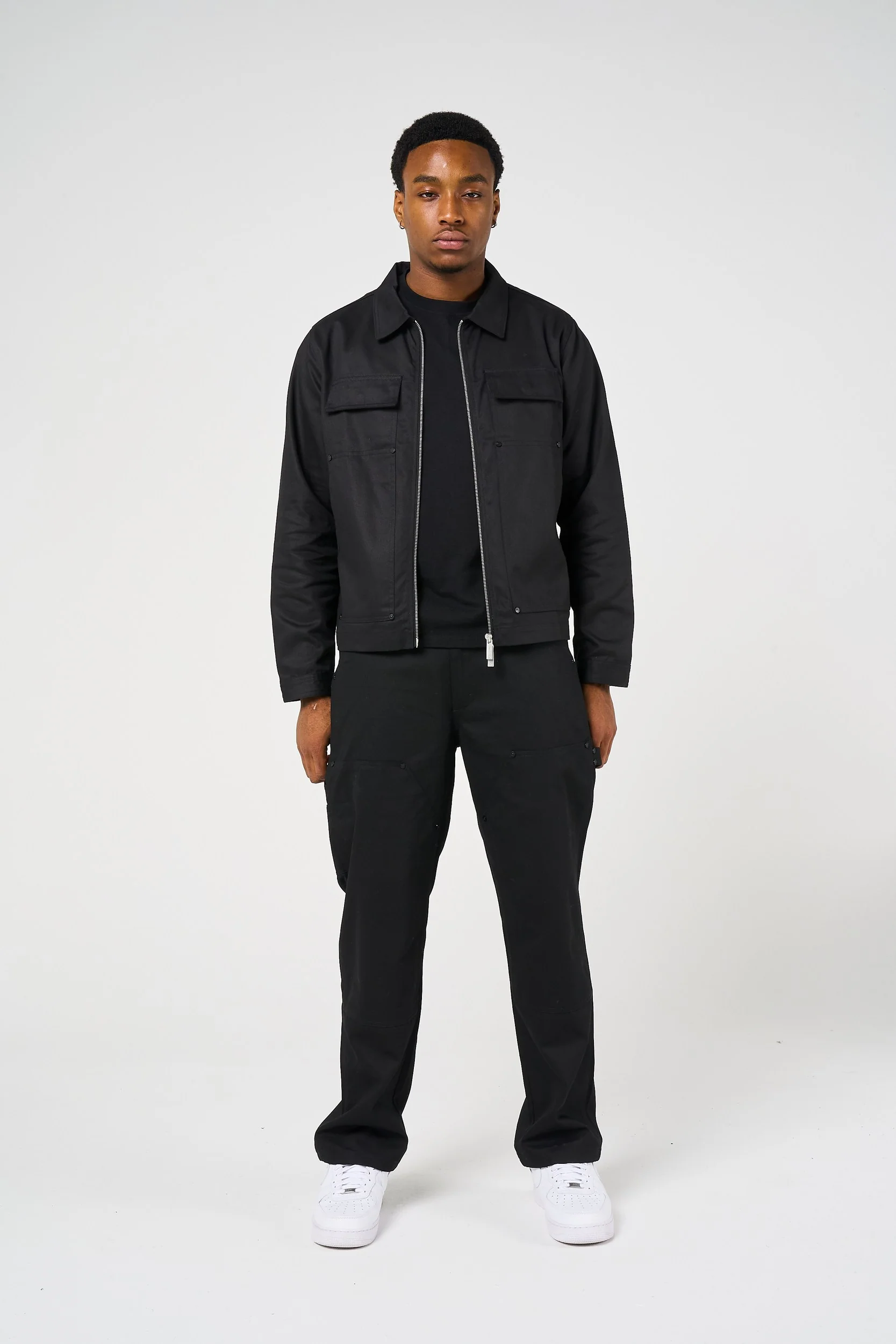 Wyatt Black Twill Pants - Image 5
