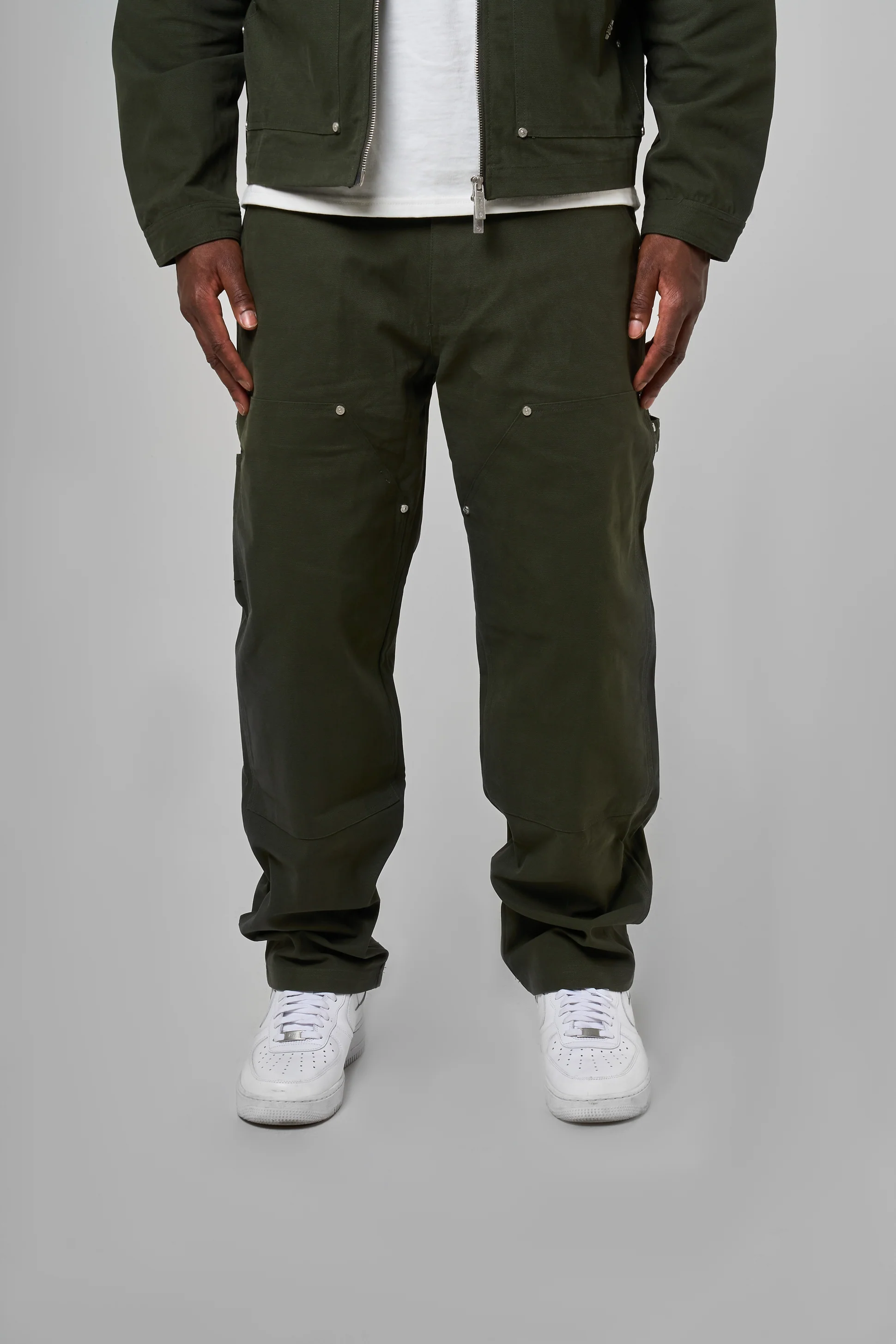 Wyatt Khaki Twill Pants - Image 4